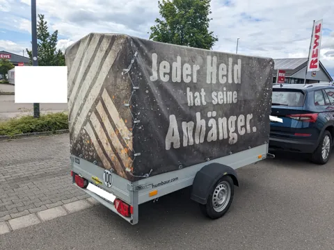 Planenanhänger - auch für Motorradtransport geeignet – Foto 7